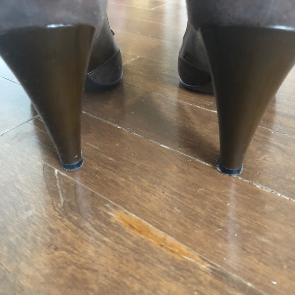 Marc Jacobs brown suede pumps size 8.5 - Picture 4 of 5